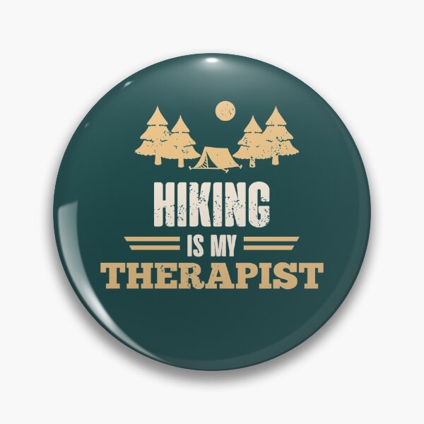 Item preview, Hiking is my Therapist designed and sold by SerenaChoe.