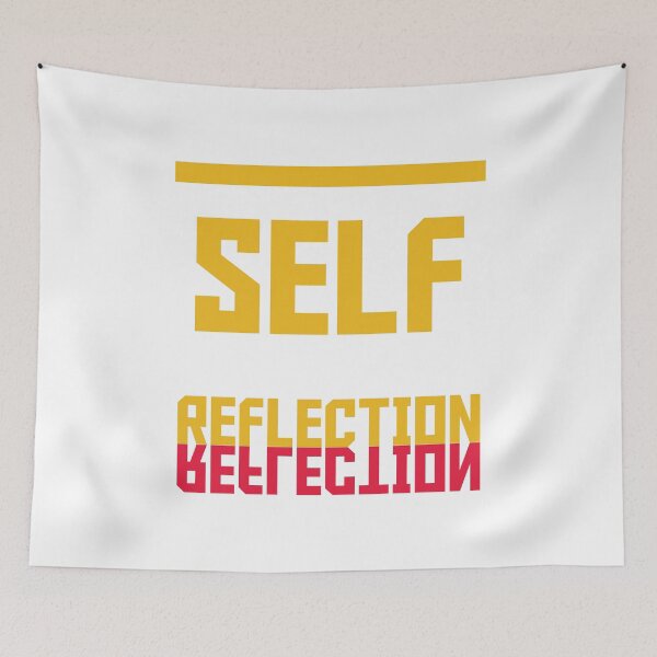 Item preview, self reflection typography t-shirt | art of life  designed and sold by KARTICK DUTTA.