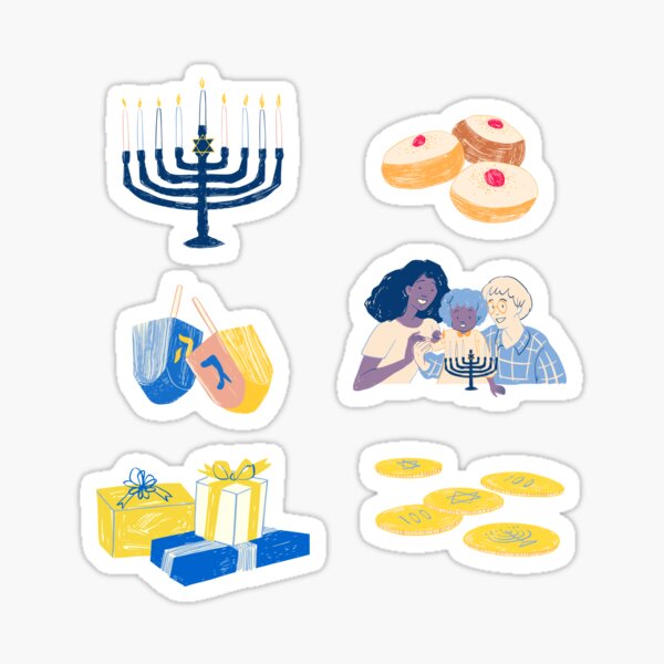 Hanukkah Starter Kit Sticker