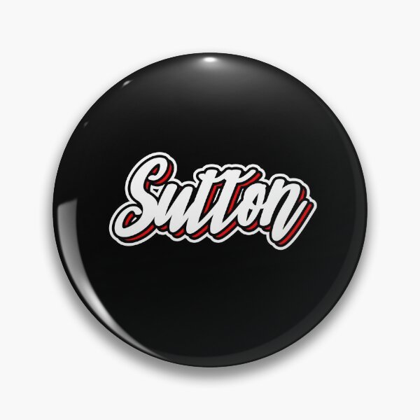 Item preview, Sutton first name - hand lettering design designed and sold by sulies.
