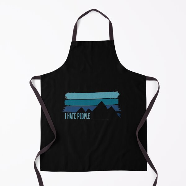 Item preview, Retro Vintage I hate people hate people mountains designed and sold by maddinstgt.