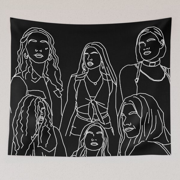 Item preview, Euphoria Girls In Black & White designed and sold by egleruta.