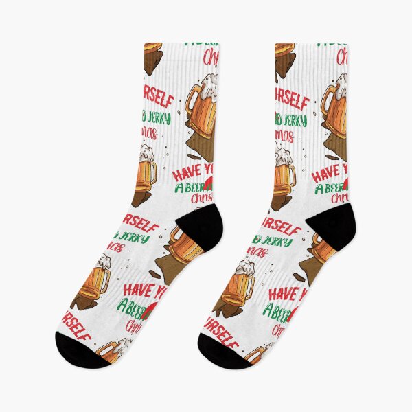 Item preview, Have Yourself A Beer and Jerky Christmas  designed and sold by Route66shirts.
