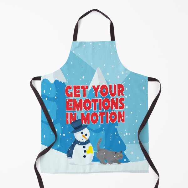 Item preview, Get Your Emotions In Motion Funny Winter Cat designed and sold by MiloCuteCat.