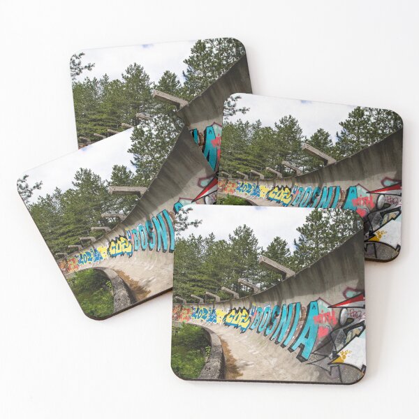 Item preview, Bosnia Bobsled Track designed and sold by elissatitle.