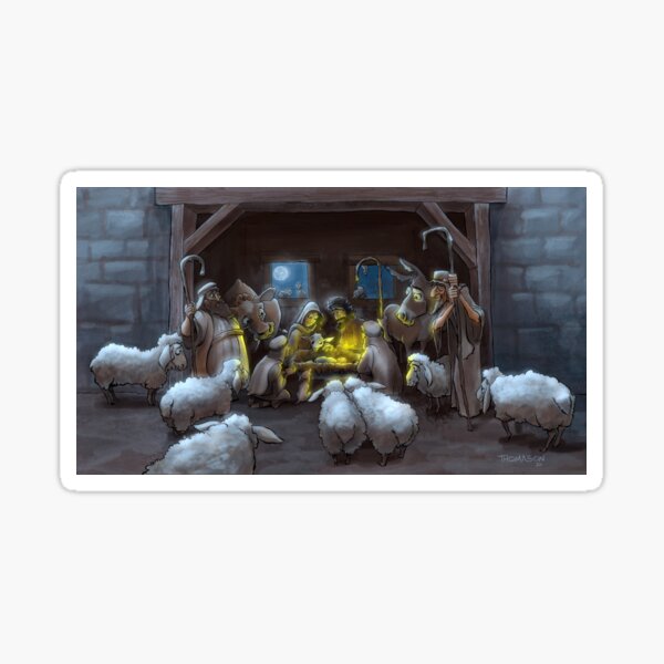 The Nativity Sticker