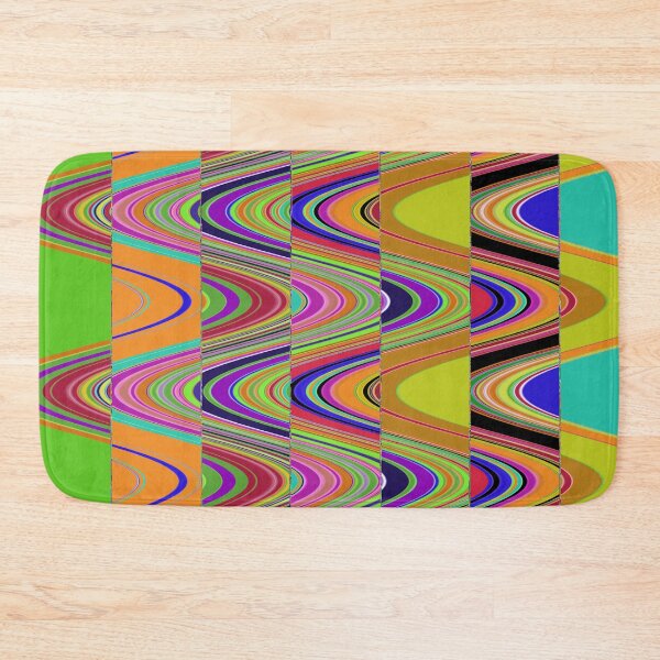 Item preview, Vertical Multi Feeling Groovy Waves  designed and sold by AMGImpressions.