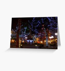 Santa Fe All Lit Up Greeting Card