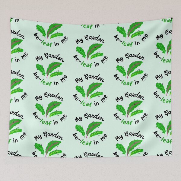 Item preview, My Garden be leaf in me - Punny Garden designed and sold by PunnyGarden.