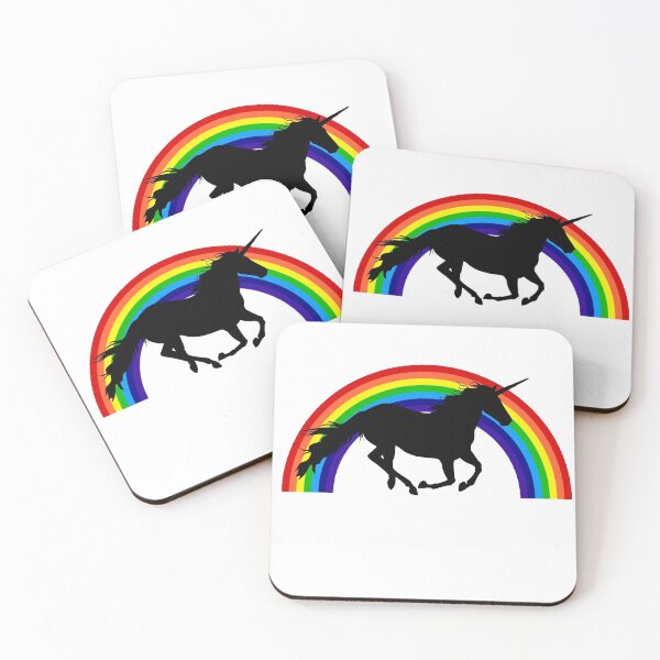 Item preview, Unicorn and Rainbow designed and sold by Crystalsgraphix.
