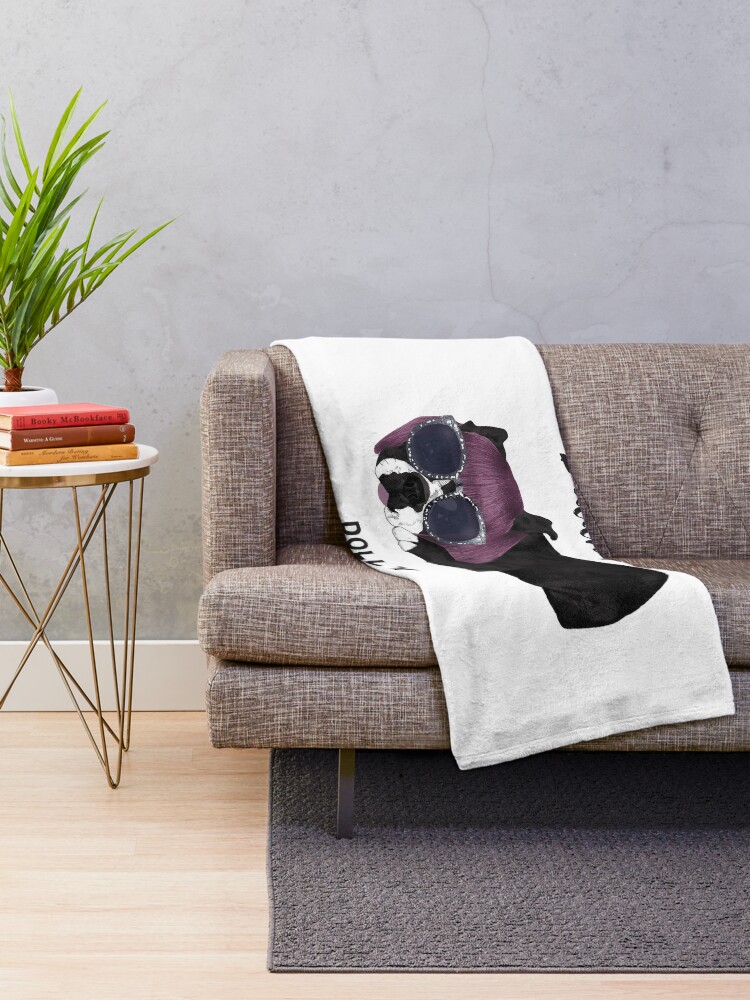 Alternate view of Buddhaful Dolly Throw Blanket