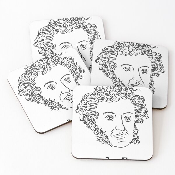 Item preview, Writing with Alexander Pushkin designed and sold by JamesinShirts.