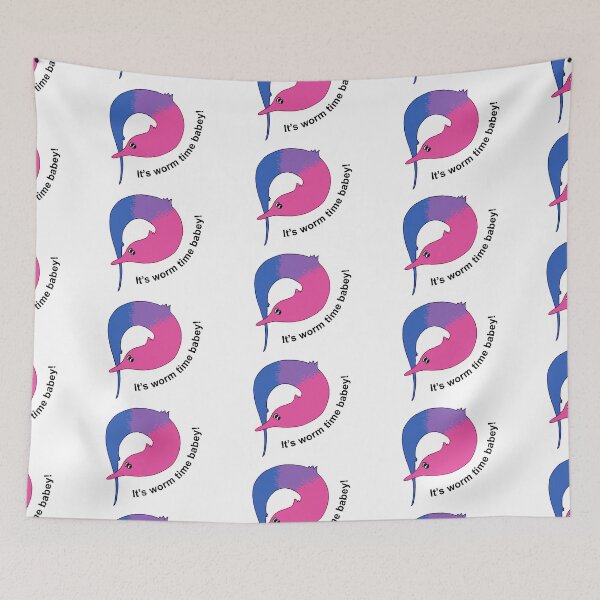 Item preview, It's Worm Time Babey! designed and sold by IrisDesign20.