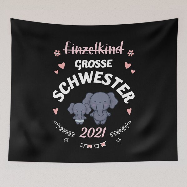 Item preview, Sister only child big sister 2021 elephant designed and sold by maddinstgt.