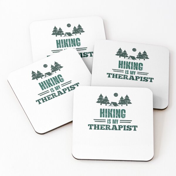 Item preview, Hiking is my Therapist designed and sold by SerenaChoe.