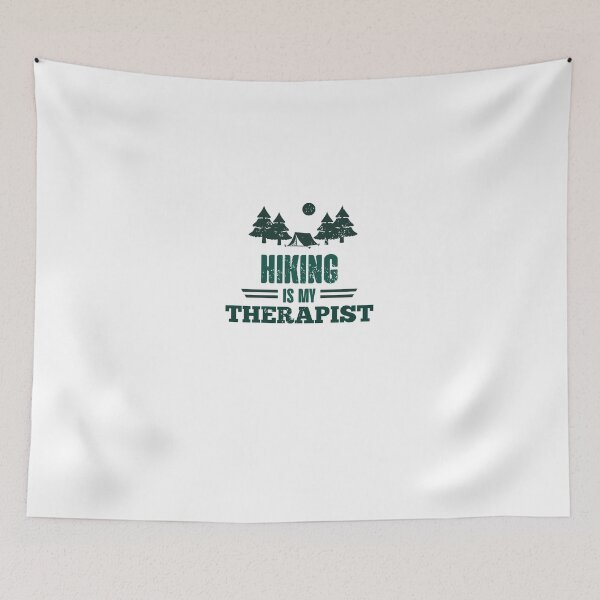 Item preview, Hiking is my Therapist designed and sold by SerenaChoe.