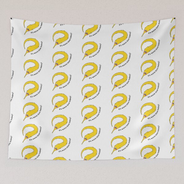 Item preview, It's Worm Time Babey! designed and sold by IrisDesign20.