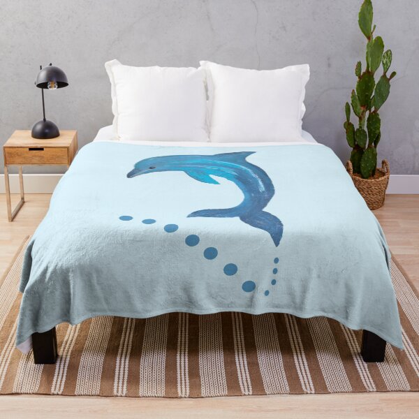 Dolphin Throw Blanket