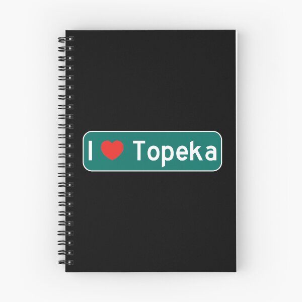 Artikelvorschau, Ich liebe Topeka! entworfen und verkauft von DoodleDashCollective.