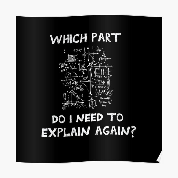 "Funny physics science Gift Idea / Physicist Math / Physics teacher