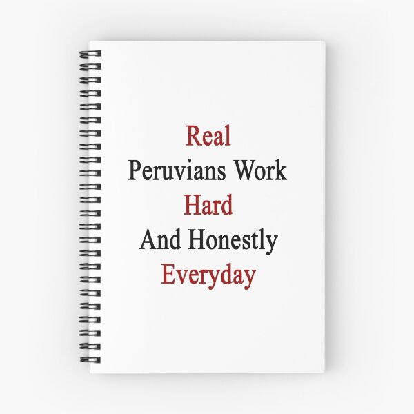 Item preview, Real Peruvians Work Hard And Honestly Everyday designed and sold by supernova23.