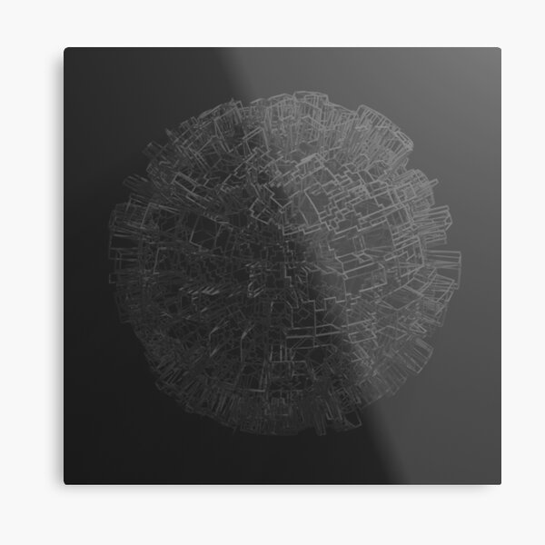 Construct Metal Print
