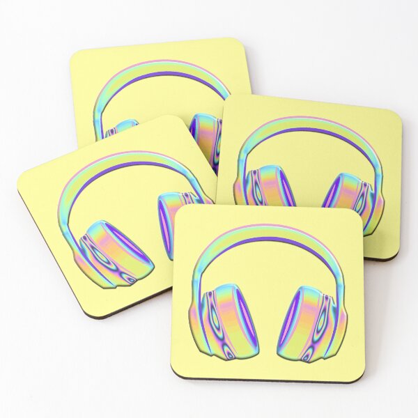 Item preview, Yellow Headphones  designed and sold by dinaaaaaah.