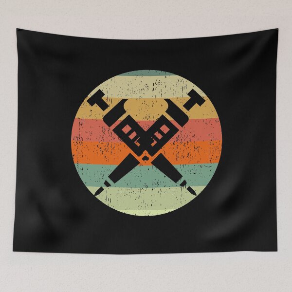 Item preview, TEXTURED RETRO SUNSET PIPETTES designed and sold by Hippiesole.