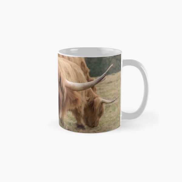 Funny Scottish Highland cow Classic Mug