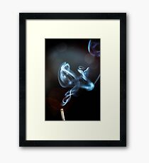 SMOKES Framed Print