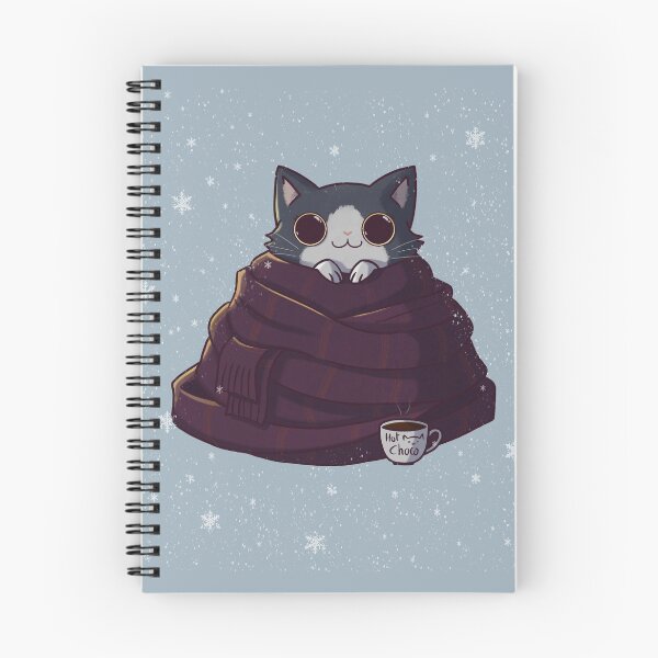 Item preview, Cozy winter kitten in a huge scarf designed and sold by Think-Kitten.