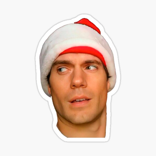 Henry Cavill Noël Sticker