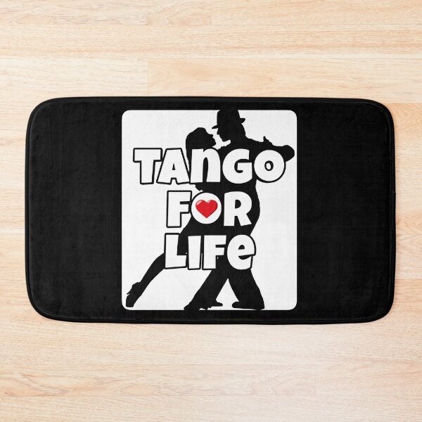 Item preview, Dancers Tango for Life Black and White Artwork with Heart designed and sold by infinitetango.