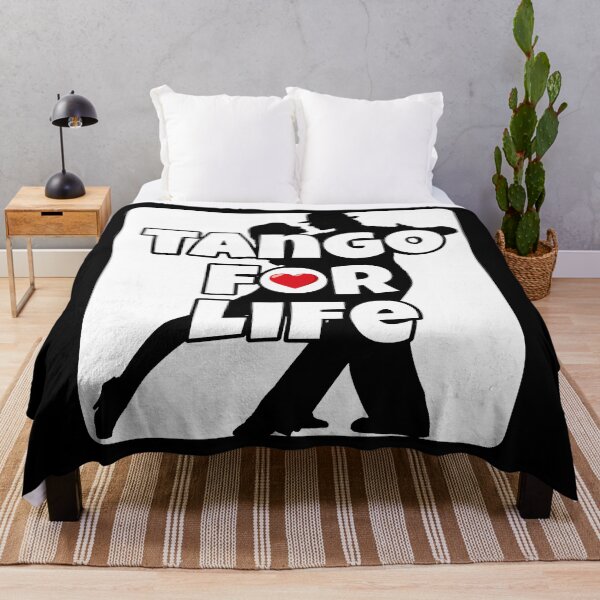 Item preview, Dancers Tango for Life Black and White Artwork with Heart designed and sold by infinitetango.