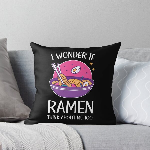 Item preview, I Wonder If Ramen Think About Me Too designed and sold by OnepixArt.
