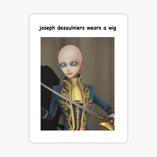 Joseph Desaulniers Is Bald Sticker
