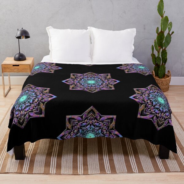 Item preview, Rainbow Coloured Spiritual Mandala Star designed and sold by TigsArts.