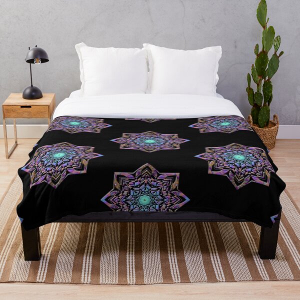 Item preview, Rainbow Coloured Spiritual Mandala Star designed and sold by TigsArts.