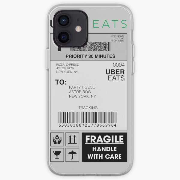 Shipping Label iPhone Soft Case