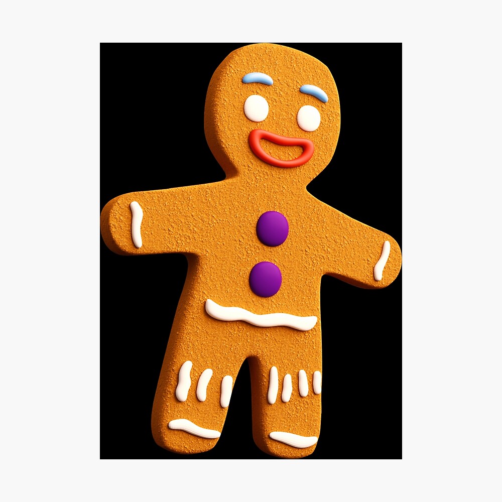 shrek gingerbread man