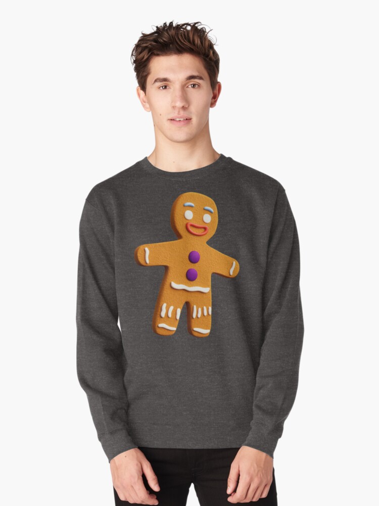 gingerbread man sweatshirt