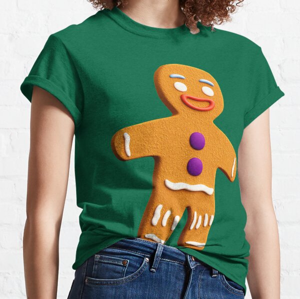 Gingerbread Man from Shrek Classic T-Shirt