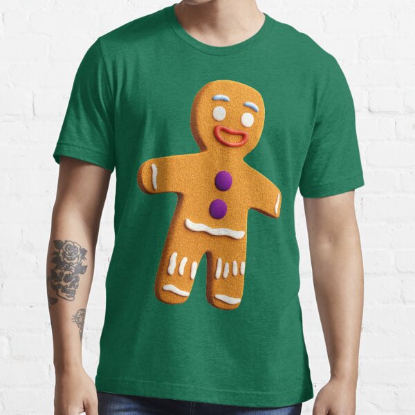 shrek gingerbread man shirt