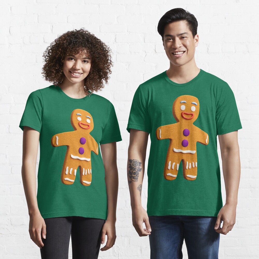 shrek gingerbread man shirt