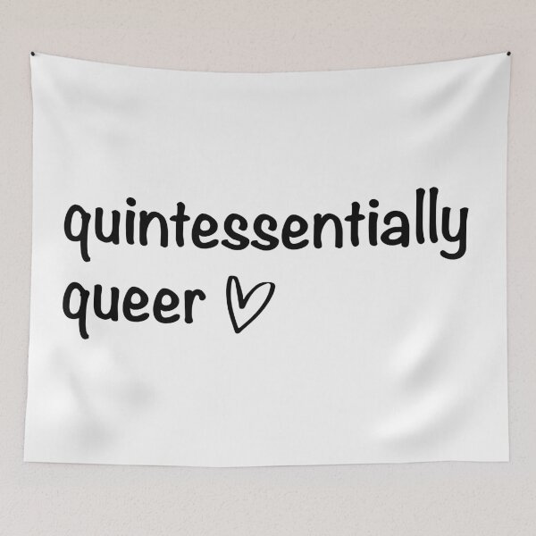 Item preview, Quintessentially Queer designed and sold by MadebyJenni.
