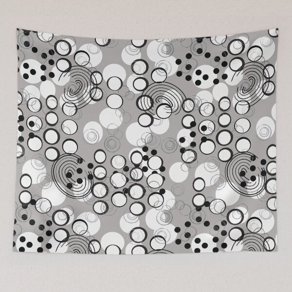 Item preview, Abstract Grungy Circles designed and sold by Meg M Studio.