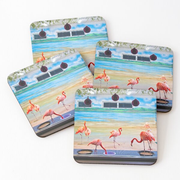 Item preview, American Flamingos, Vilas Zoo, Madison, WI designed and sold by StevenRalserPhoto.