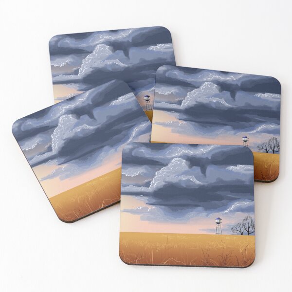 Carleton College Water Tower Coasters (Set of 4)