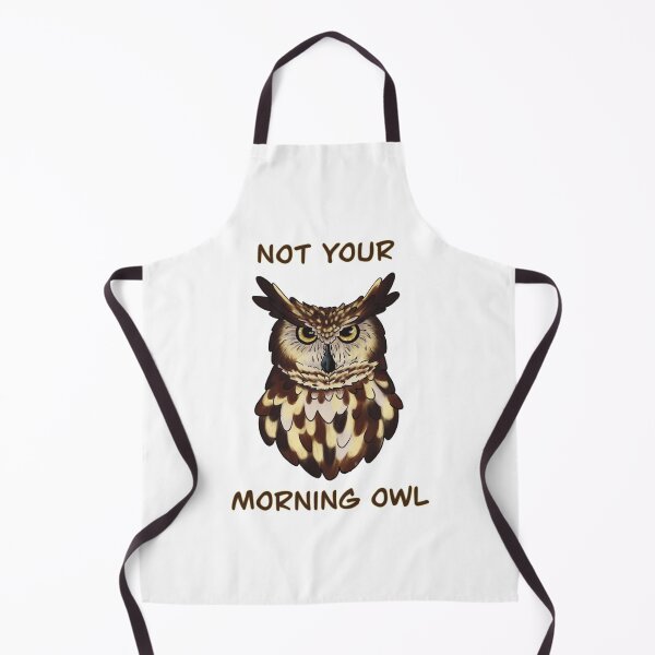 Item preview, Not Your Morning Owl Graphic designed and sold by Earthen-Angel.