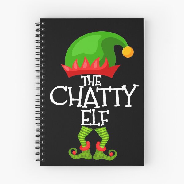 Item preview, The Chatty Elf, Funny Family Matching Group Christmas Gift designed and sold by aronia.